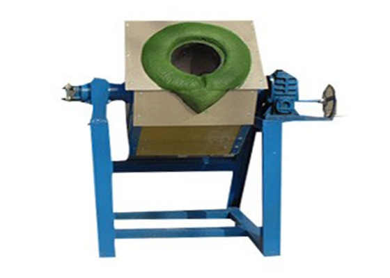 110KW 160A Small Induction Melting Furnace Connected With Electricity Water