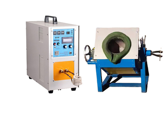 Automatic High Frequency Induction Heater Furnace For Gold Melting
