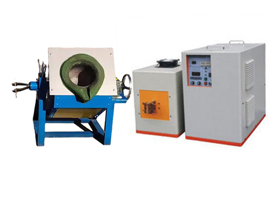 220KW Cast Iron Small Induction Melting Furnace Medium Frequency