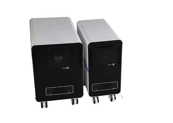 220V 4.5kw Portable Mobile Power Station For Outdoor Emergency ODM