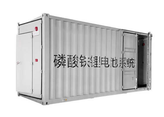 Mobile Microgrid Container Energy Storage System For Box Transformer Power 2500Ah